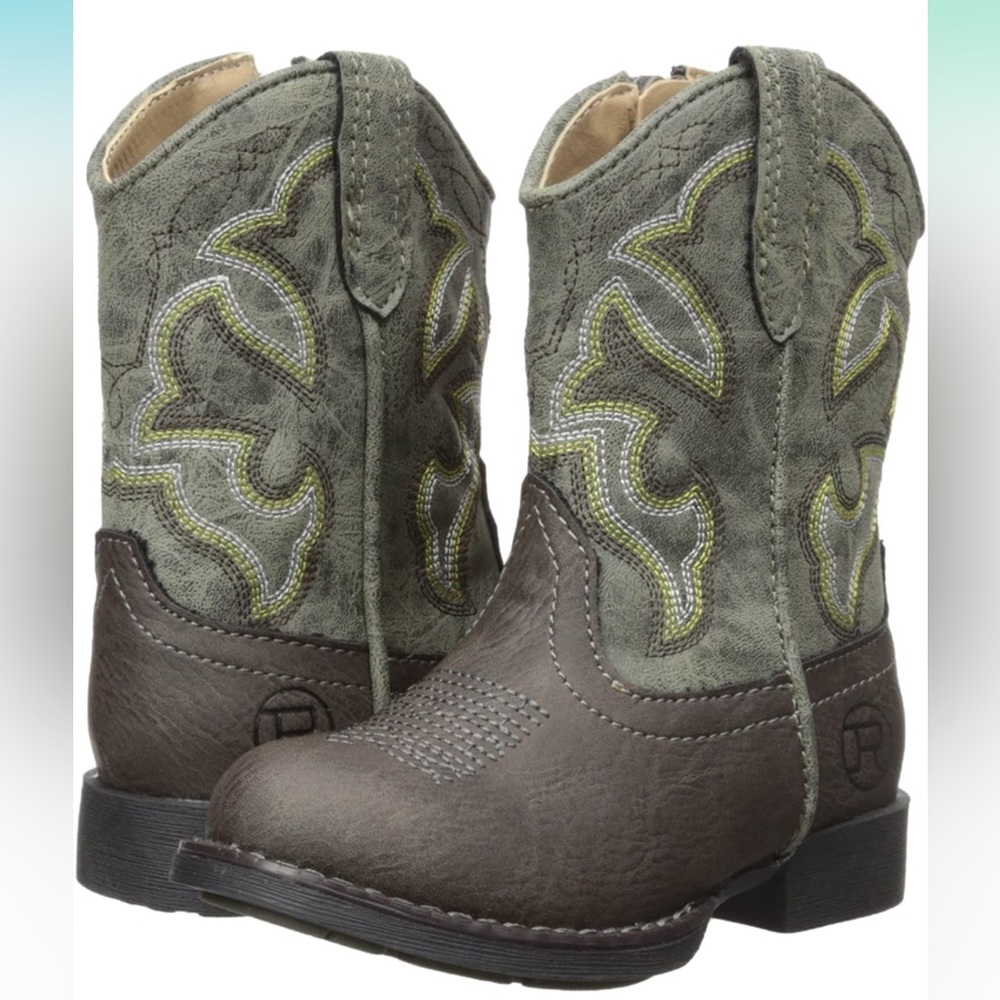 Roper Toddler 8 - Cody Western Boots NWT